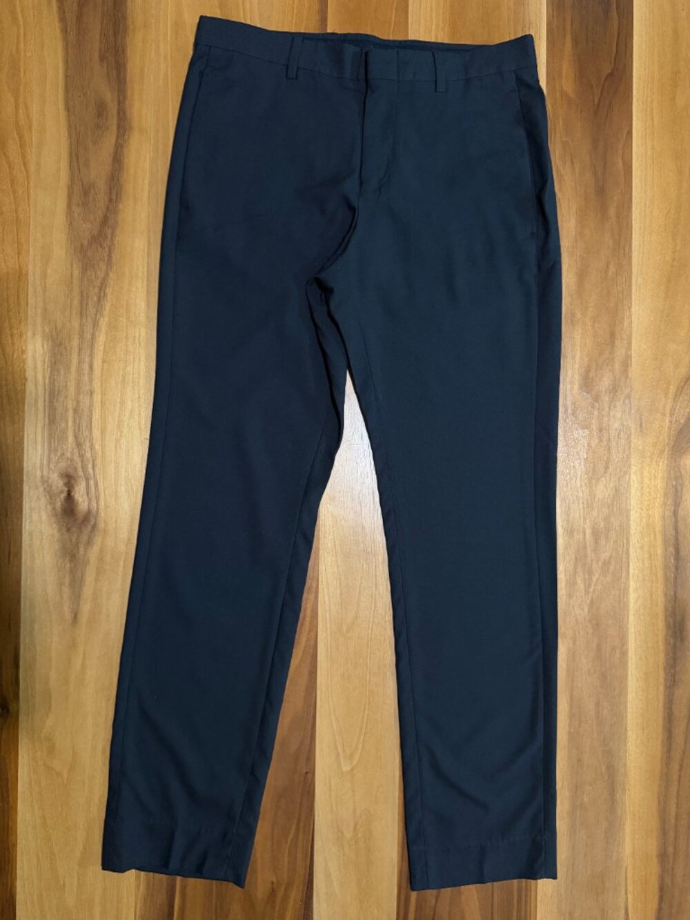 Perry Ellis Portfolio Men's Dress Pants Black 29x30 Flex Stretch Slim Fit